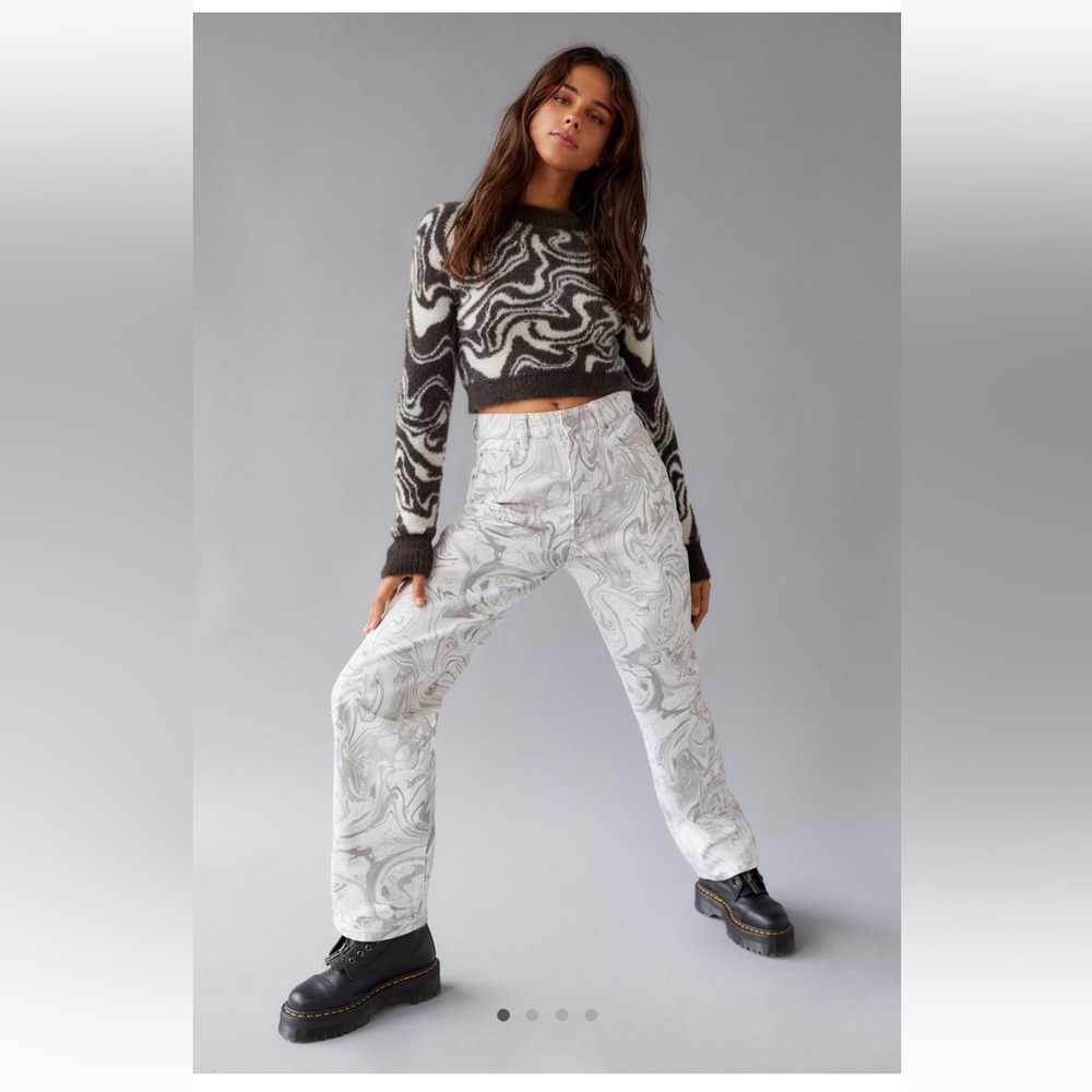 BDG urban outfitters high rise baggy jean
